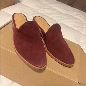 Suede Mule